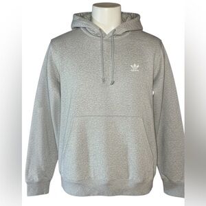 adidas Light Gray Pullover Hoodie